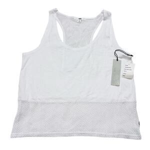 Vans Shirt Milky Way Tank Size Small White Mesh Jersey Muscle Shirt Drew Rib New